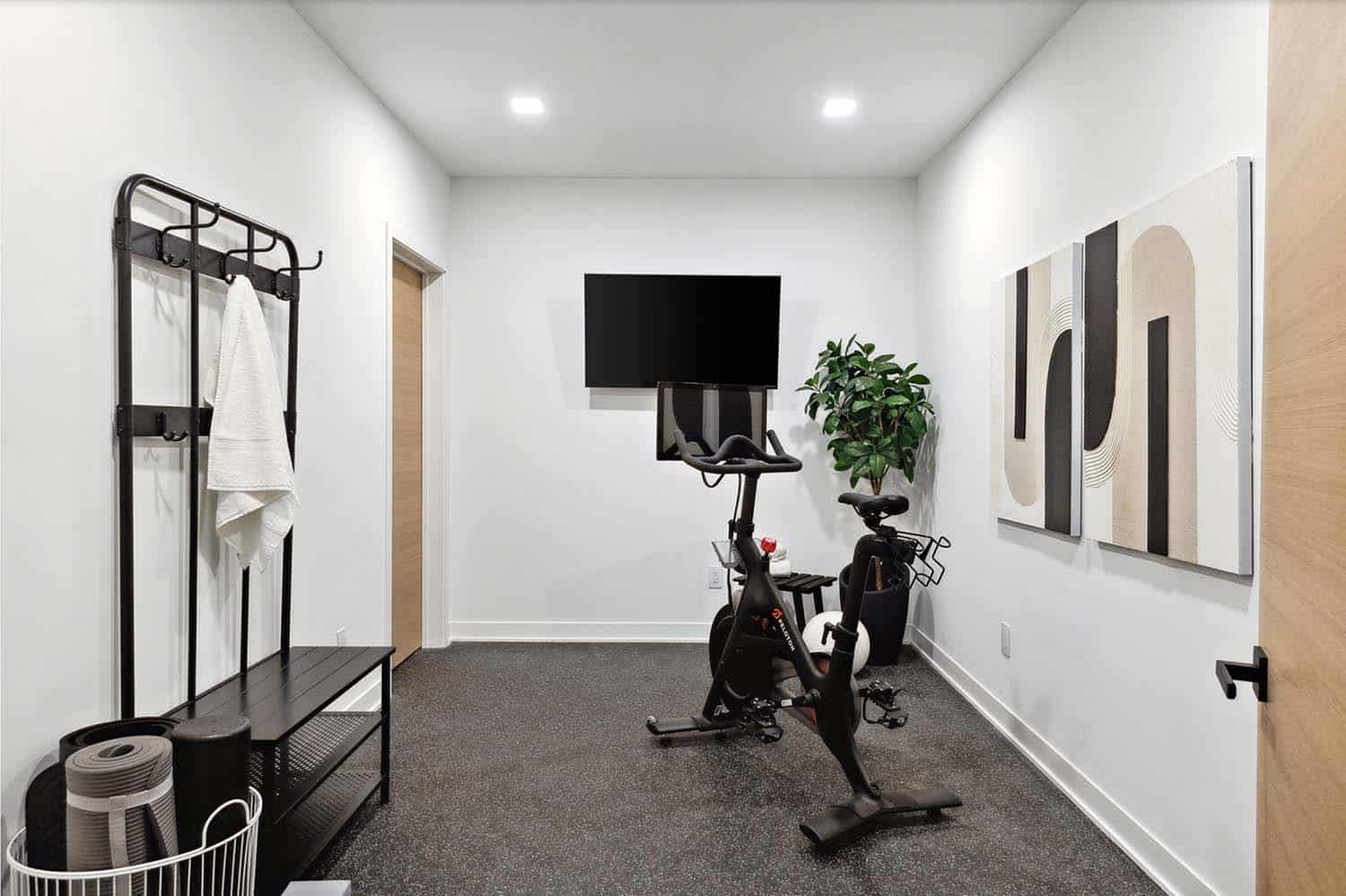 modern home gym