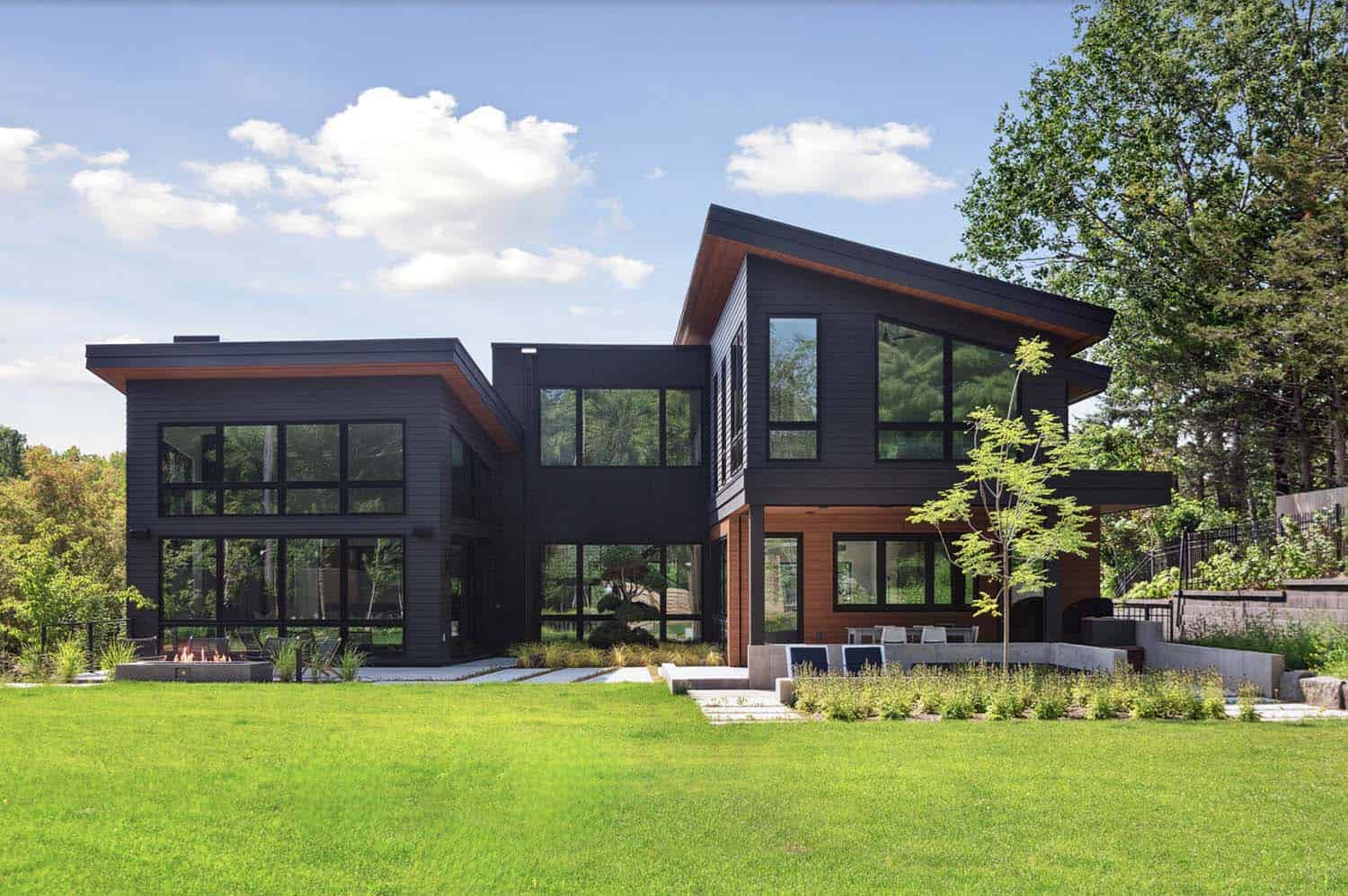 modern home exterior