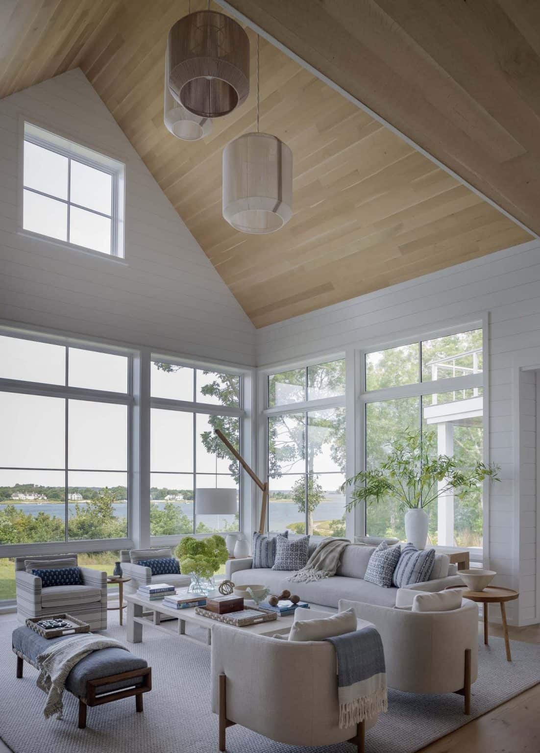 Sun-drenched coastal home in Massachusetts has stunning seaside views