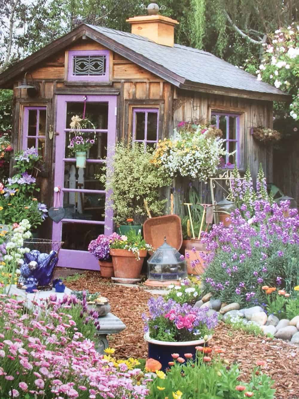 shabby chic shed