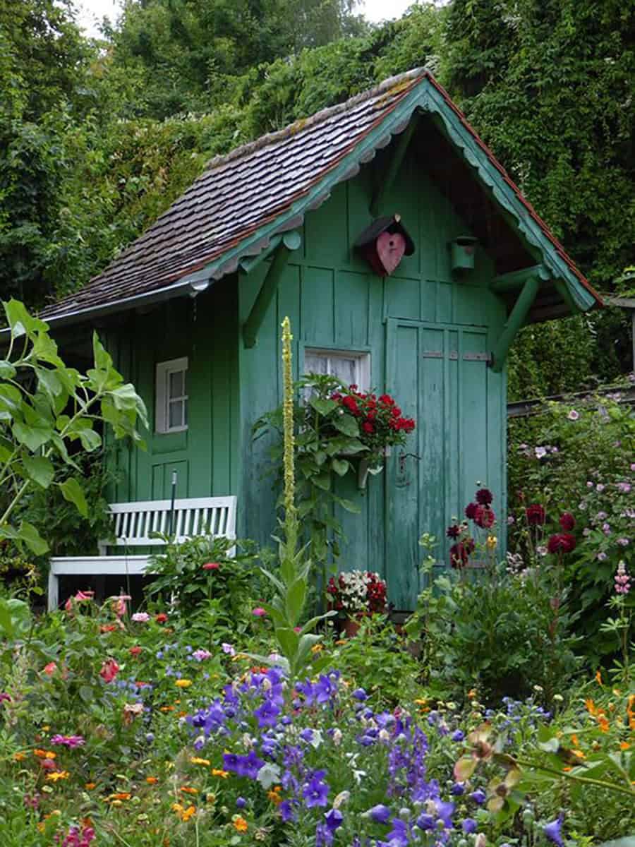 cottage garden shed