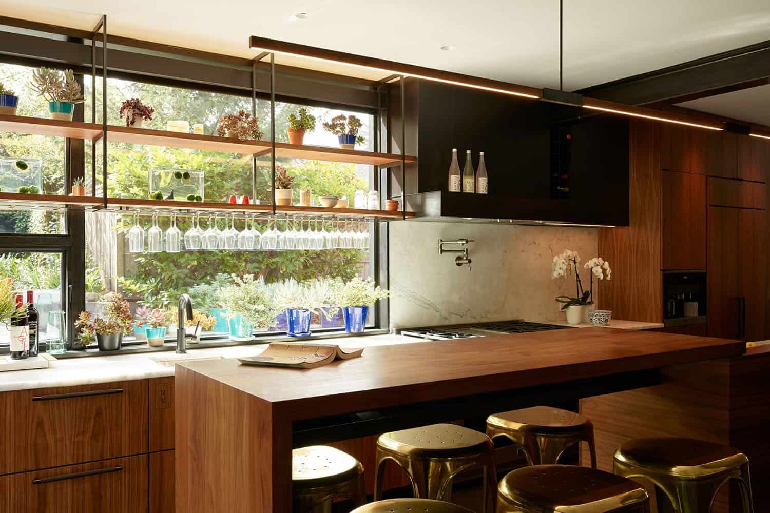 modern home bar