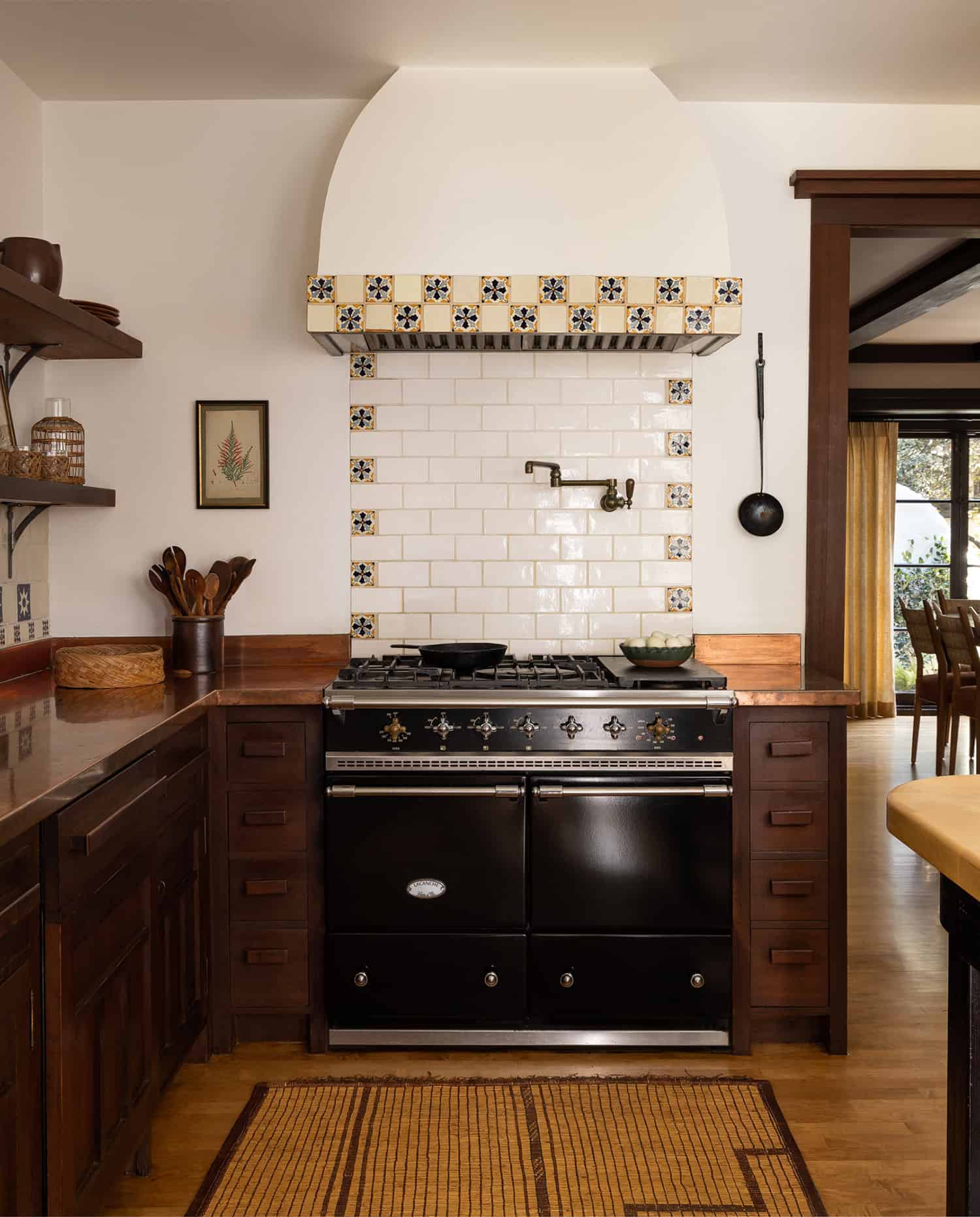 eclectic kitchen