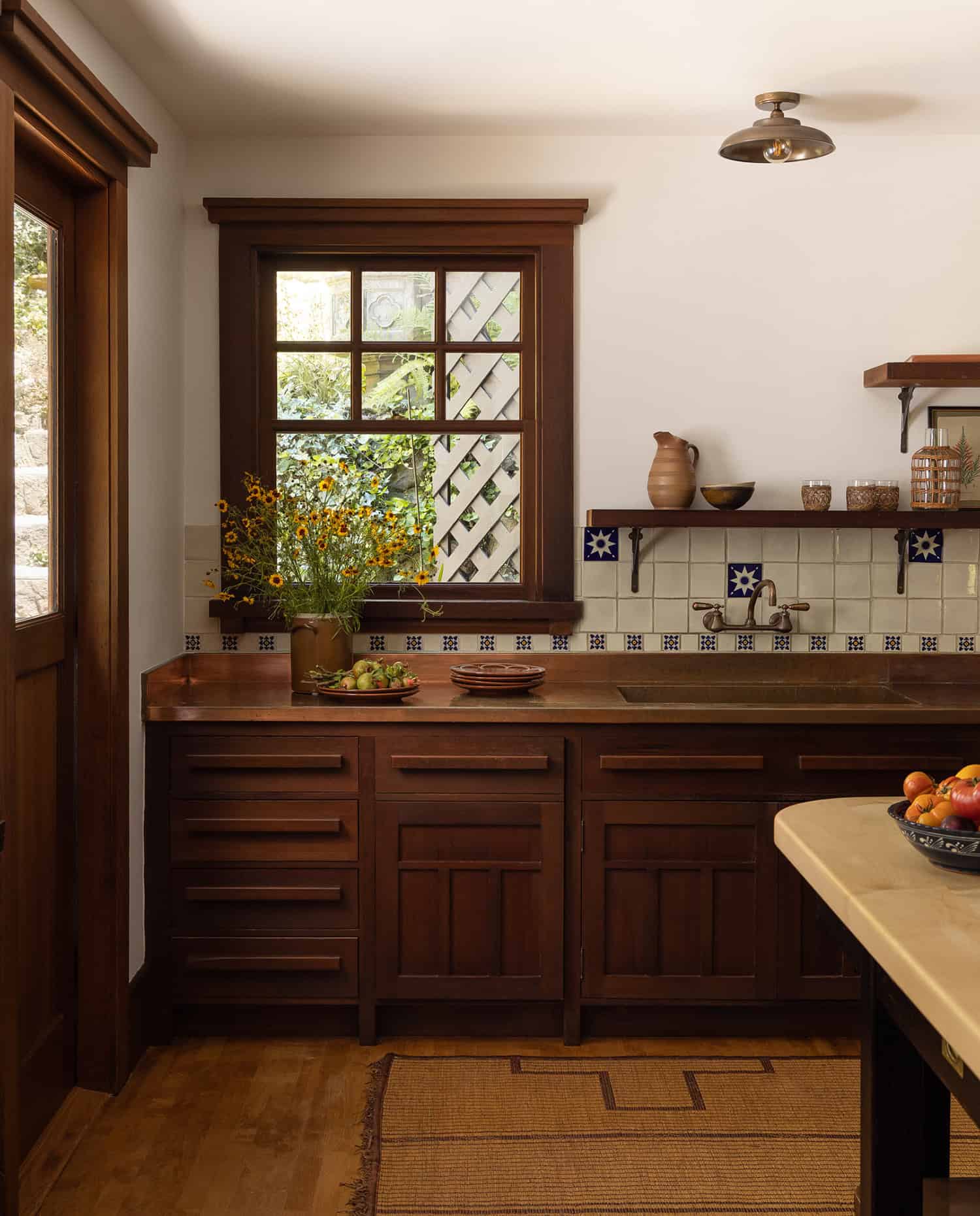 eclectic kitchen