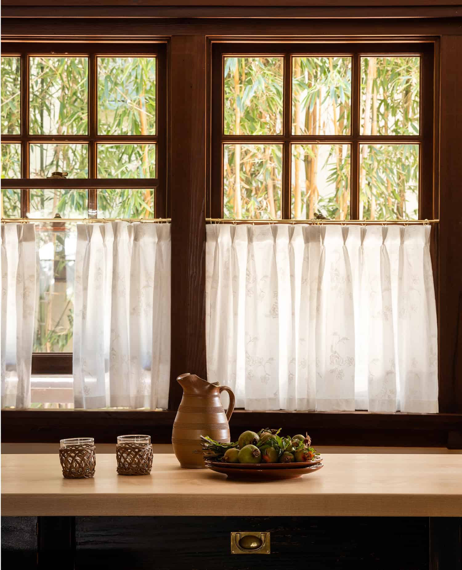 eclectic kitchen window