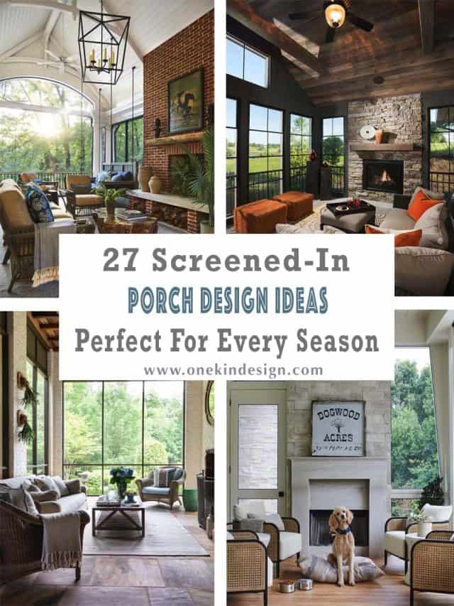 27 Screened-In Porch Design Ideas Perfect for Every Season