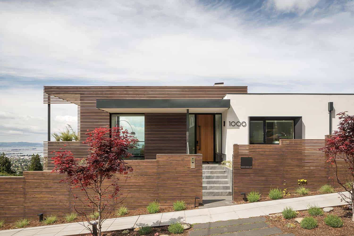 modern European style home exterior
