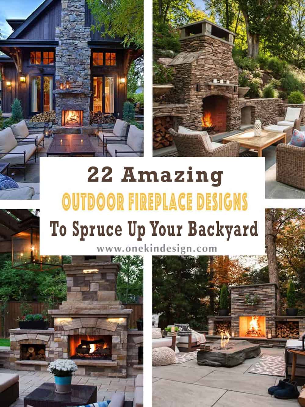 outdoor fireplace design ideas for your backyard cover
