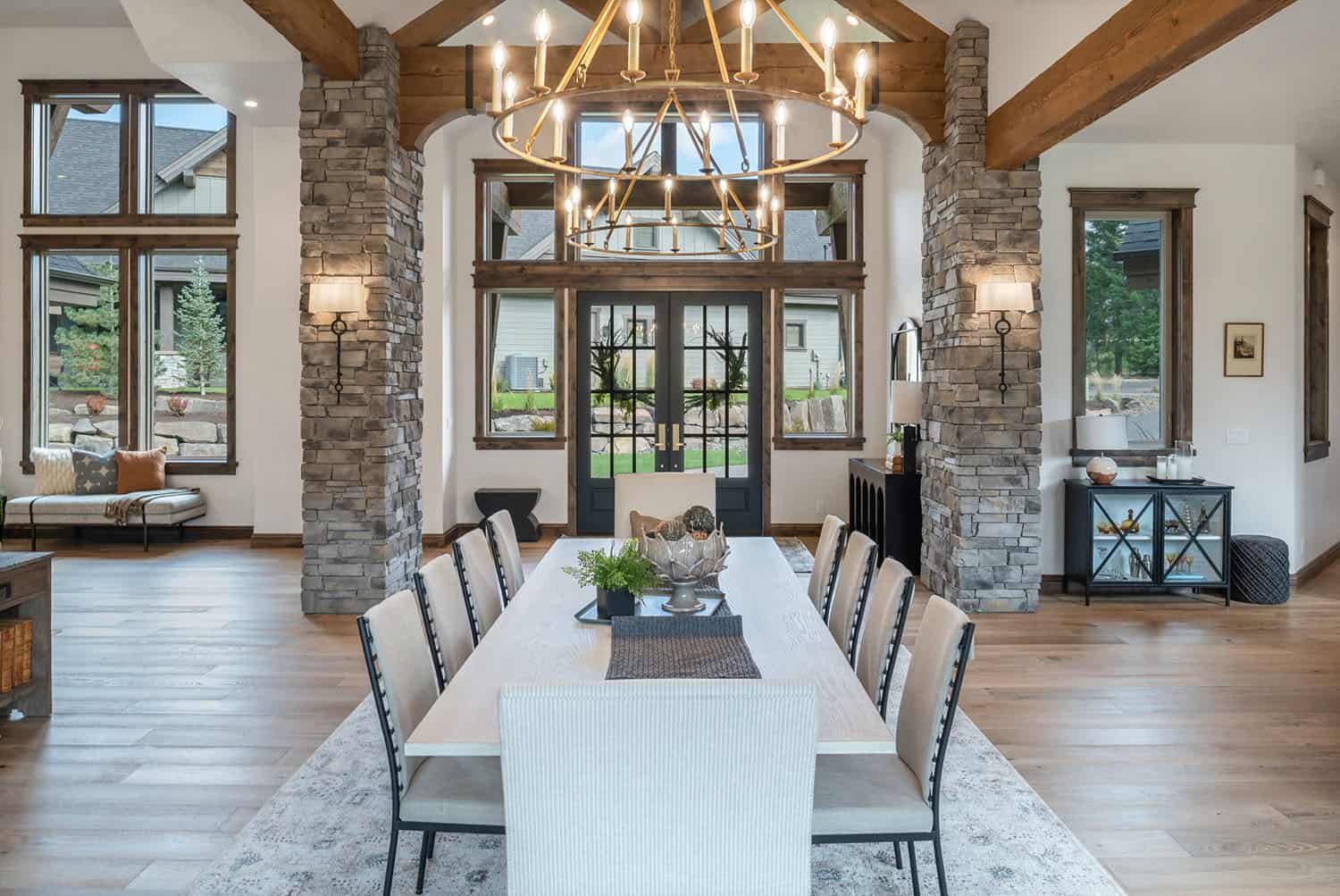 contemporary dining room