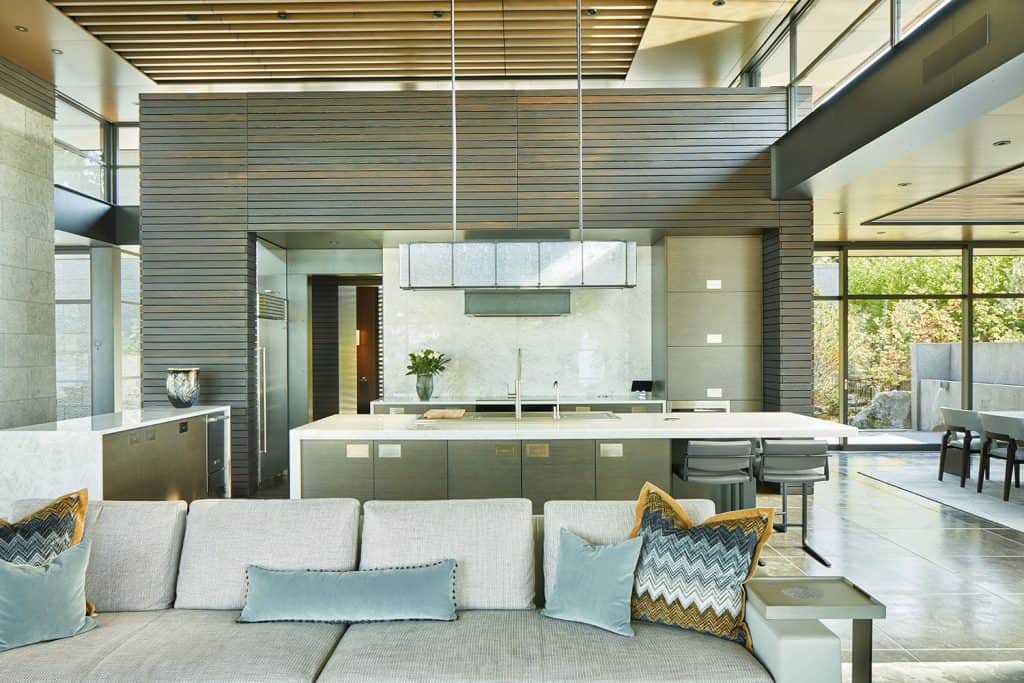 A modern masterpiece with indoor outdoor living in Western Washington
