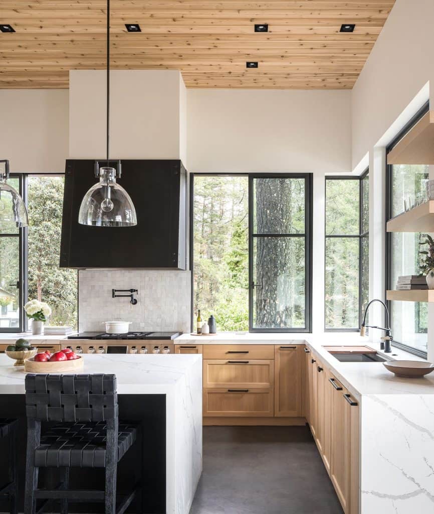 Inside a wine country mountain home with tranquil views over Napa Valley