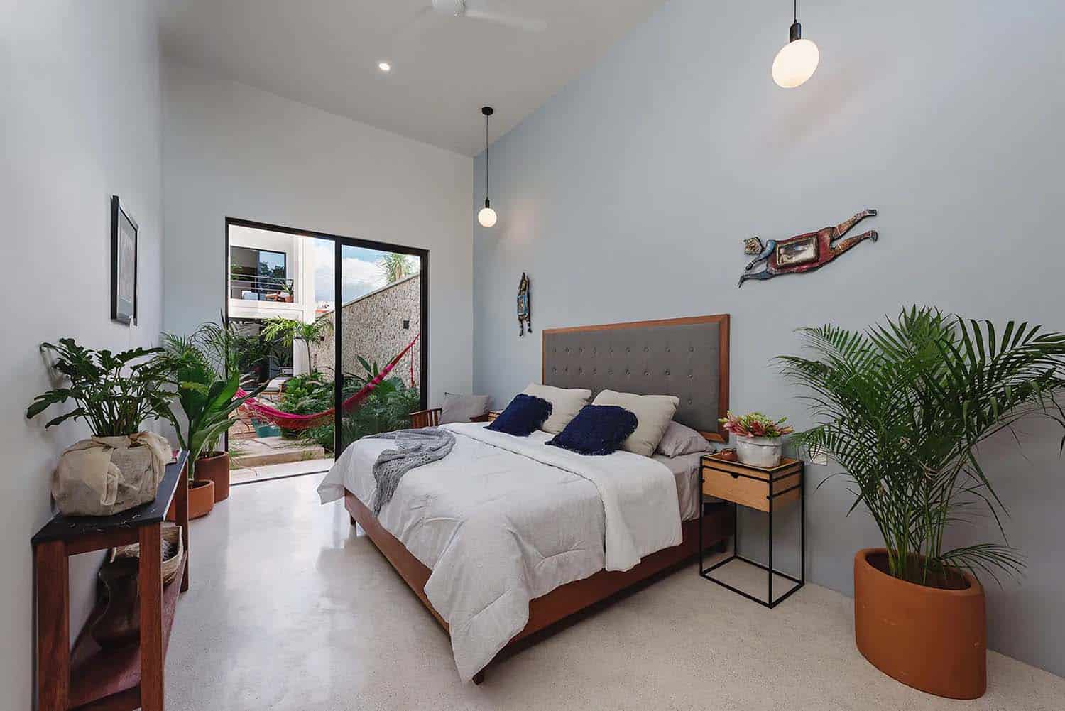 tropical bedroom