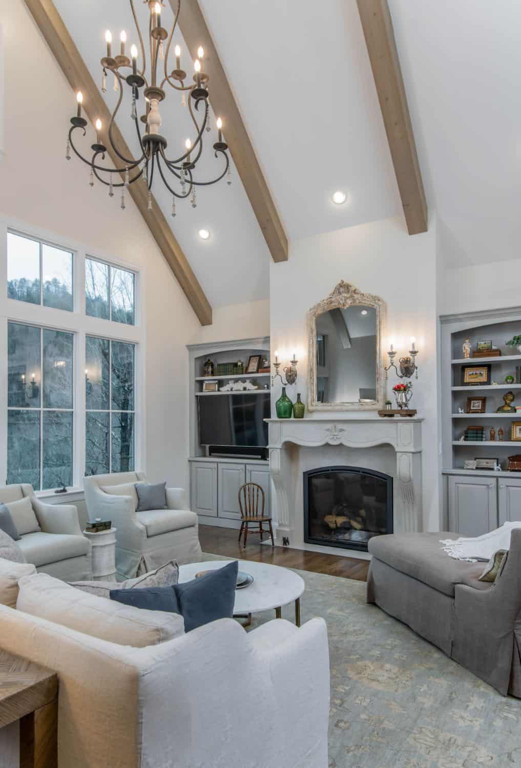 french-country-style-living-room-with-a-fireplace