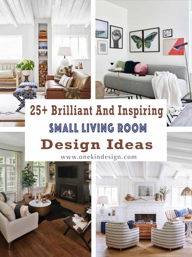 25+ Brilliant And Inspiring Small Living Room Design Ideas