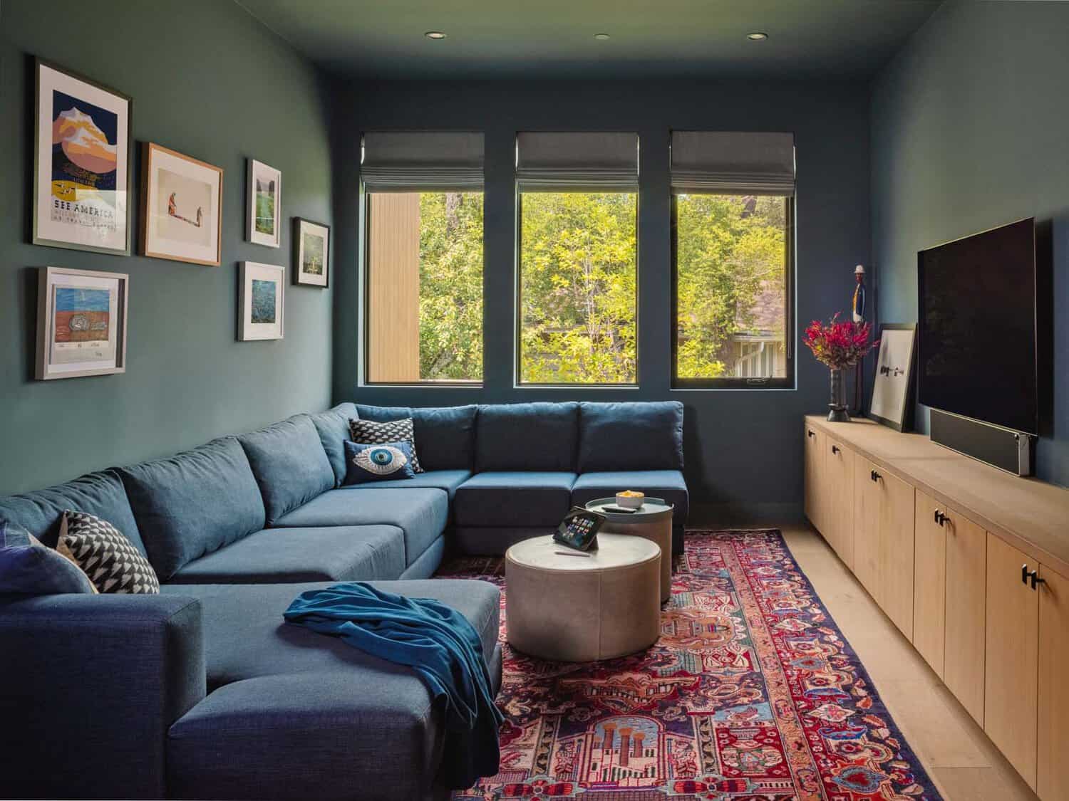 mid-century-modern-movie-room