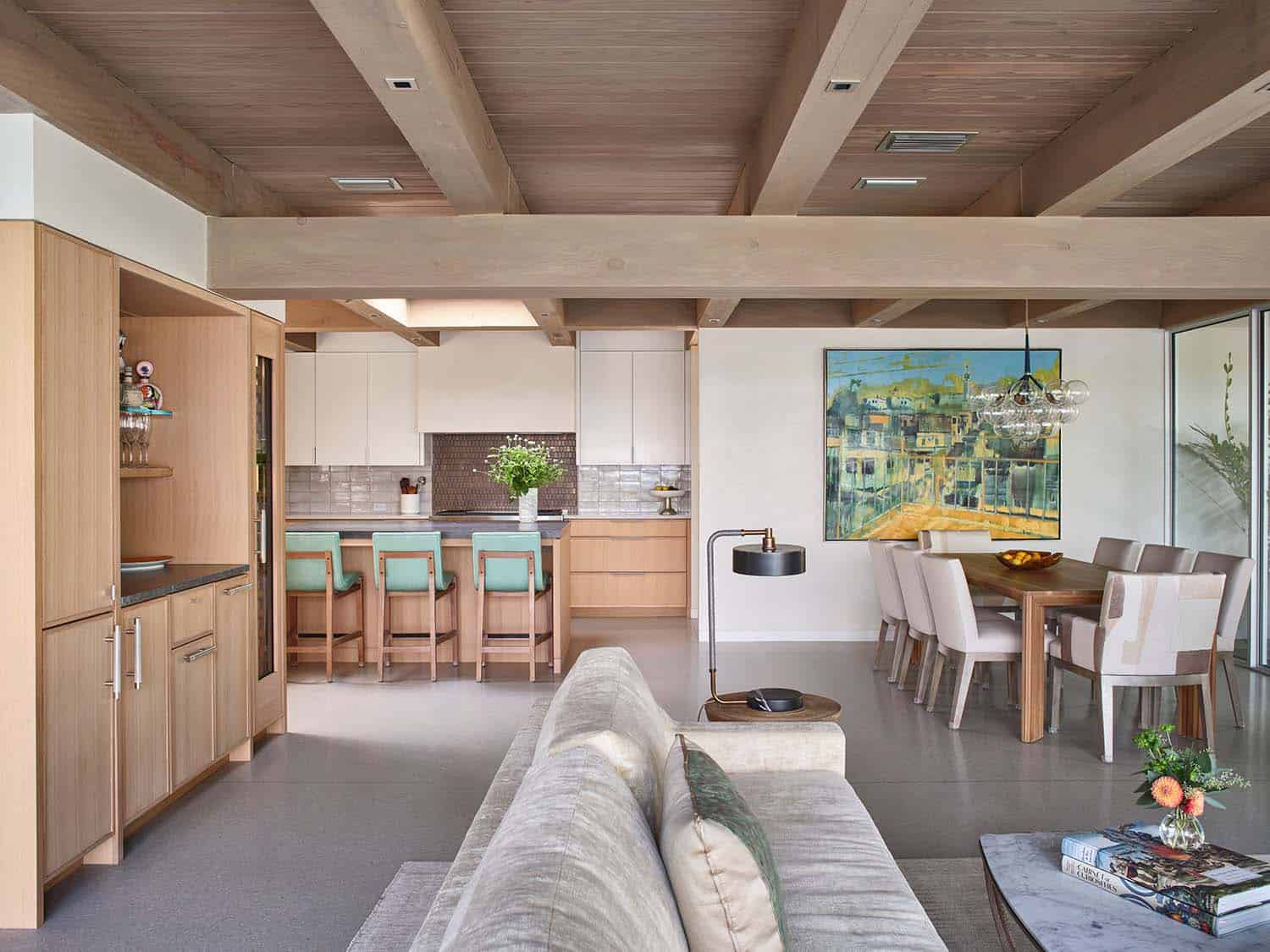 midcentury modern great room