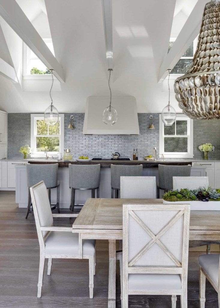 A dated New England waterfront home gets a fresh coastal makeover