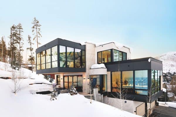 featured posts image for An outstanding modernist mountain home in the Colorado Rocky Mountains