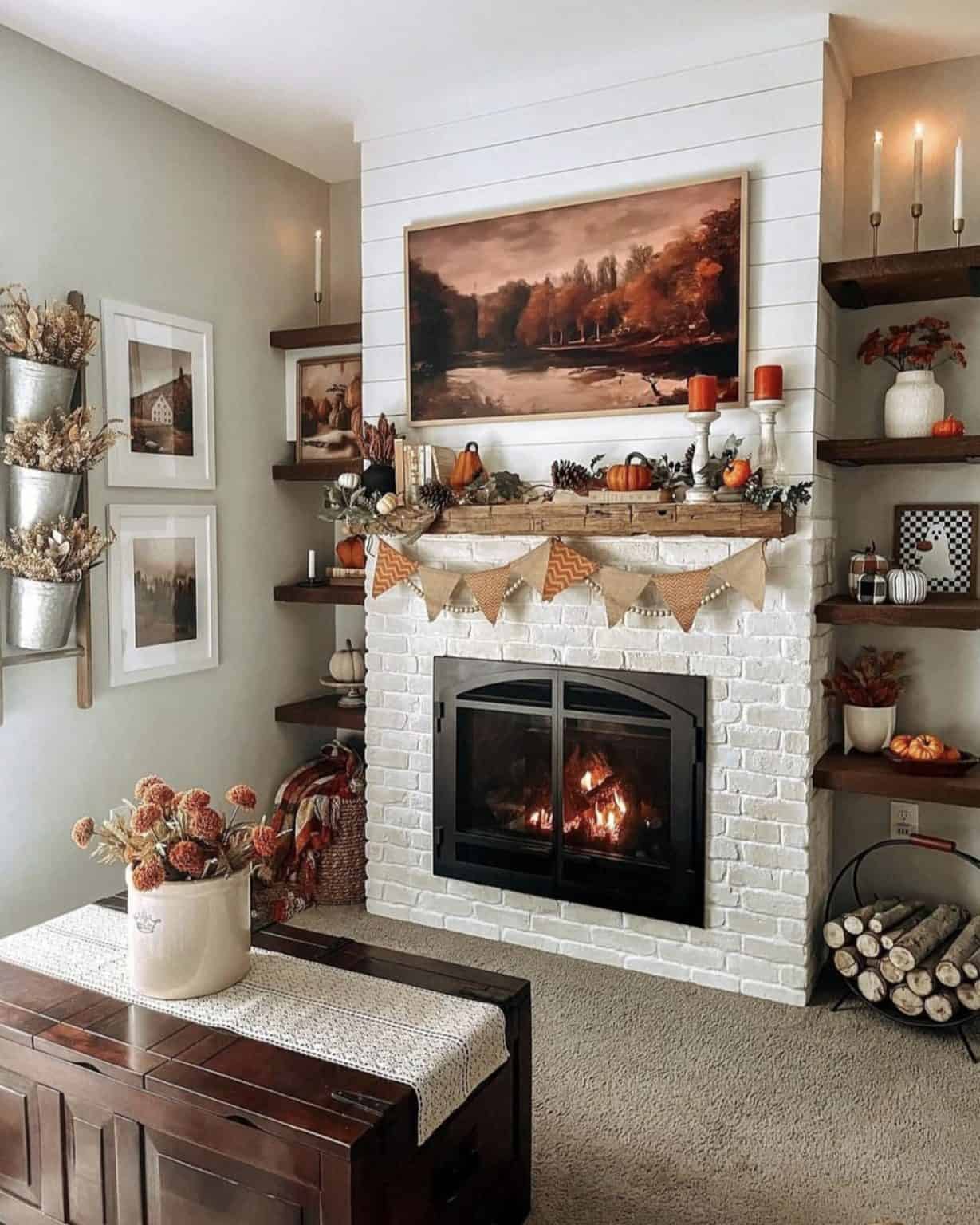20+ Best Fall Mantel Decor Ideas You’ll Love This Season