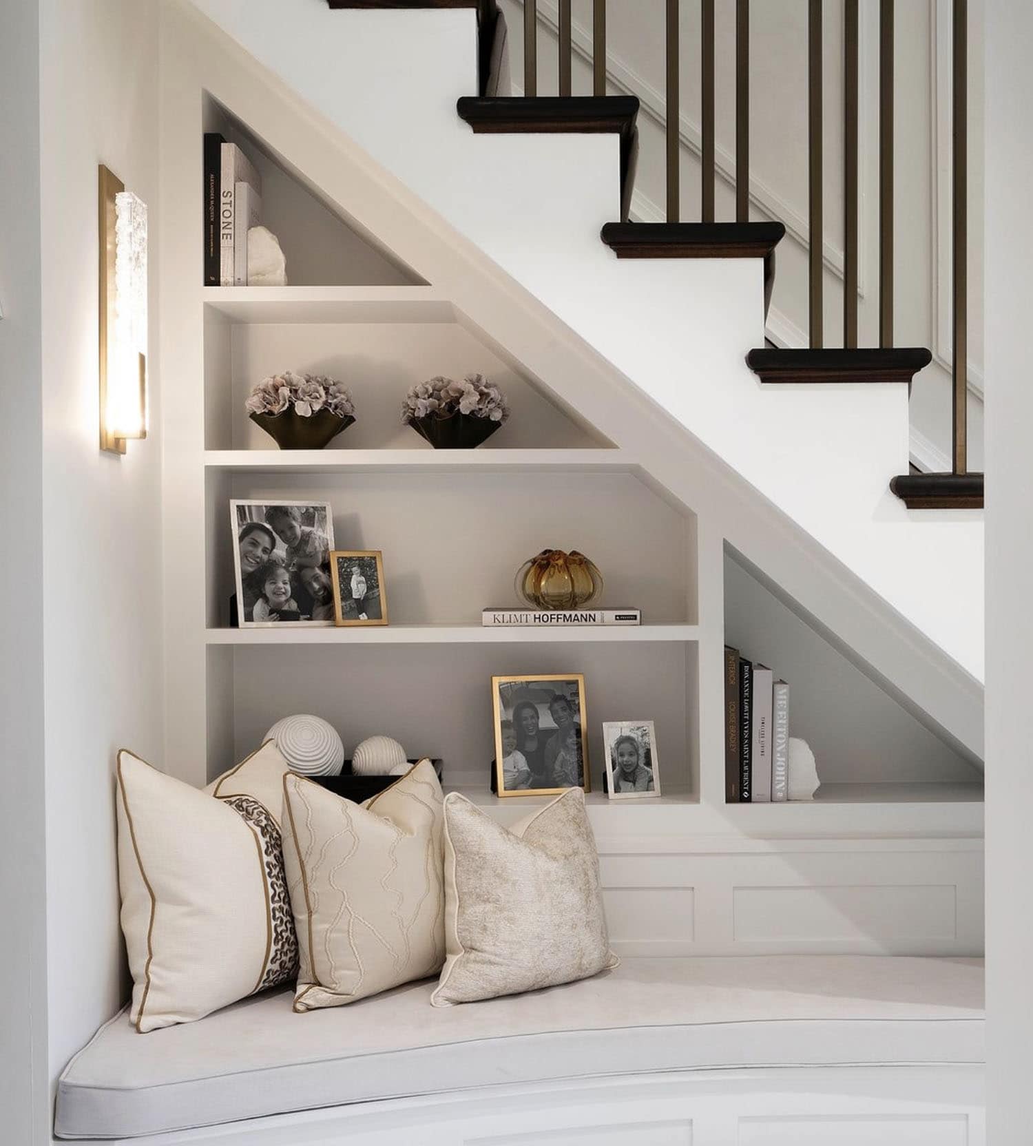 built-in-bench-seat-under-the-stairs-with-open-shelving