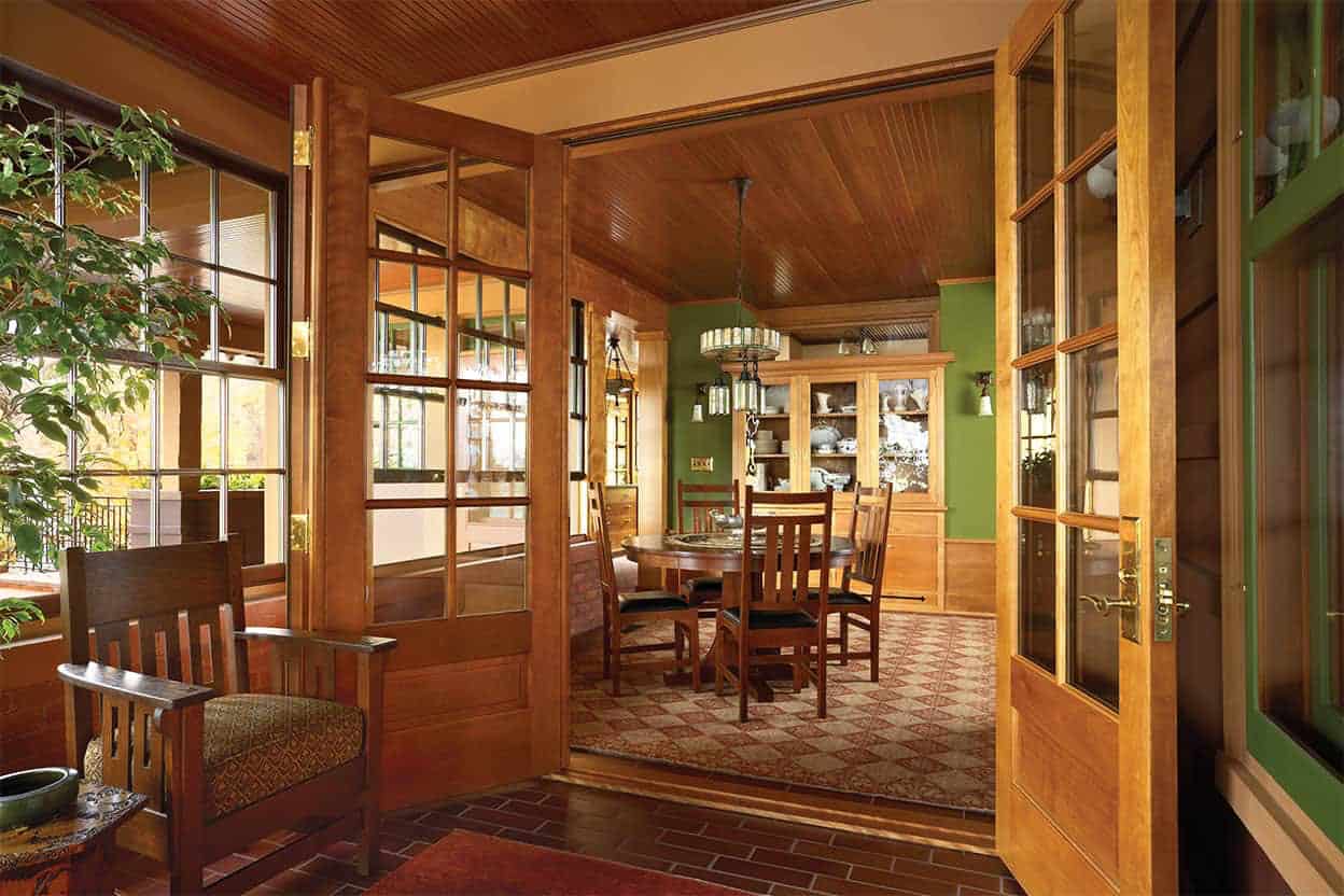 craftsman-style-dining-room