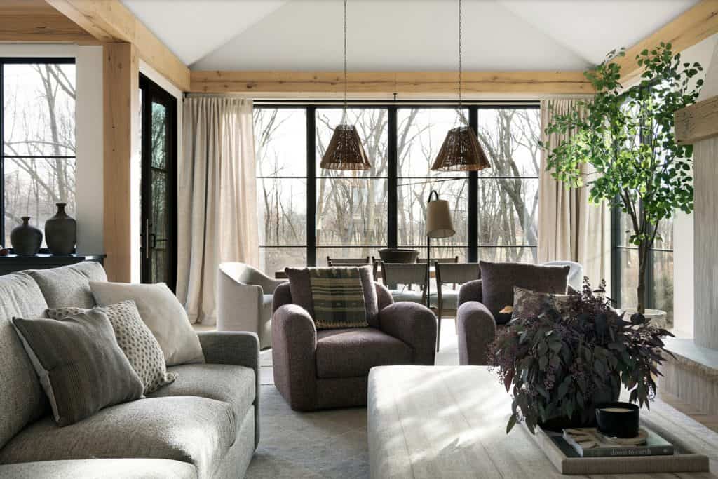 Inside a modern ranch style house in Minnesota with insanely gorgeous ...