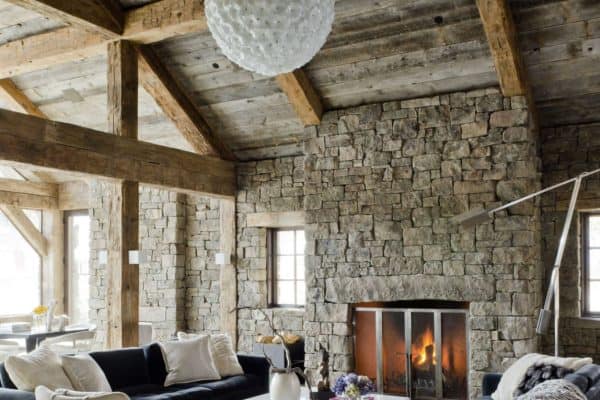 featured posts image for This barn-inspired ski house provides a cozy getaway in Big Sky, Montana