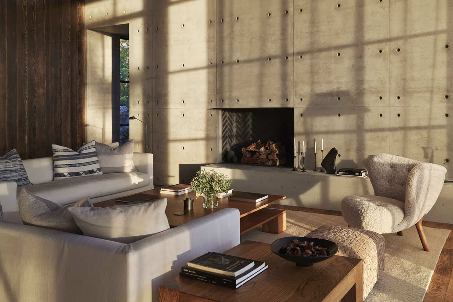 modern-living-room-with-a-fireplace