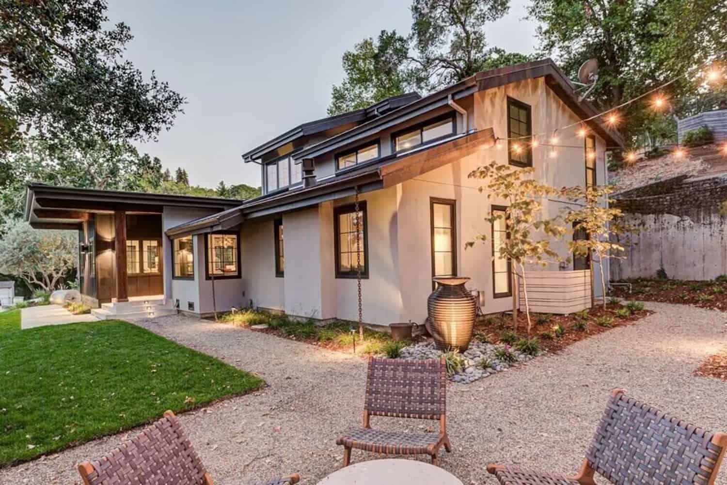 farmhouse-style-house-exterior-at-dusk
