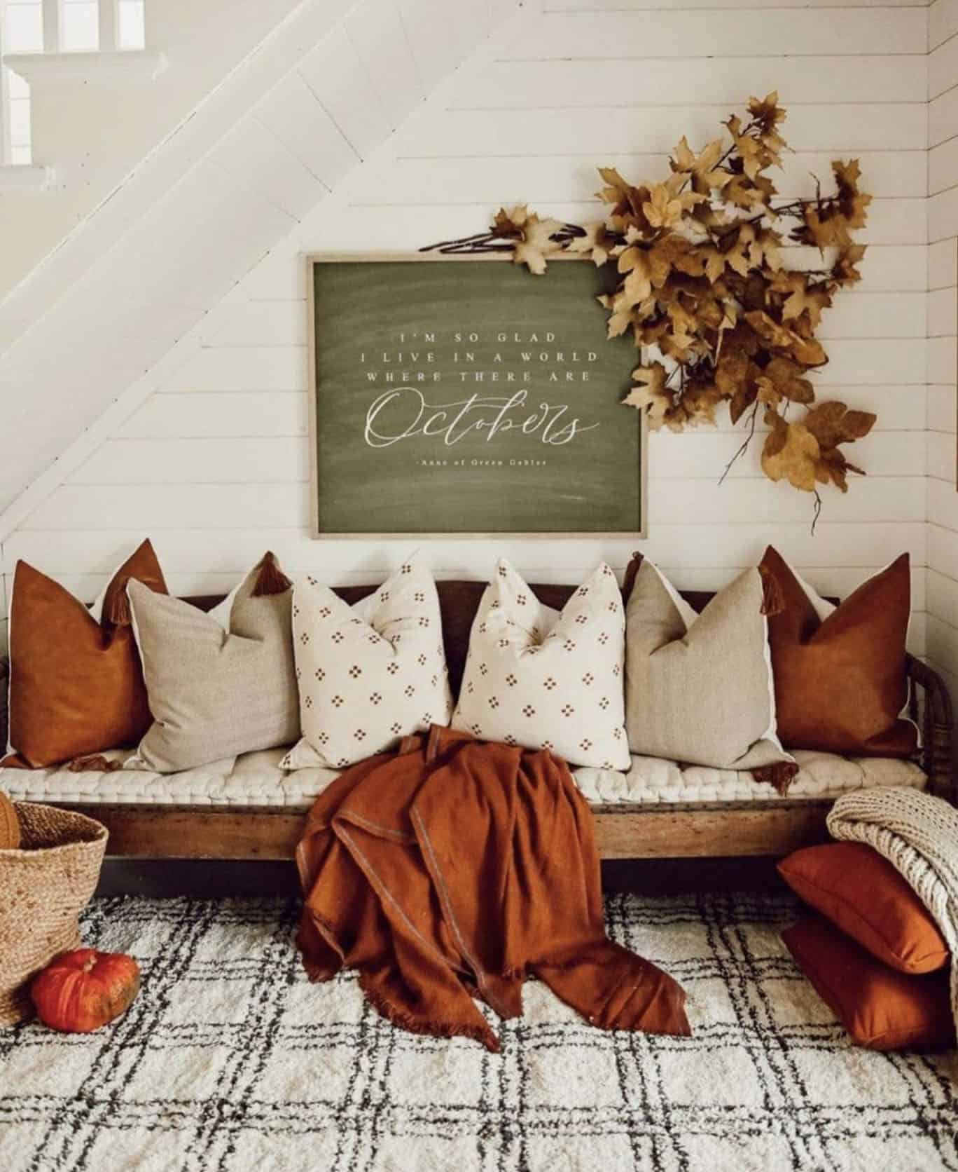 entry-bench-with-pillows-and-a-fall-sign