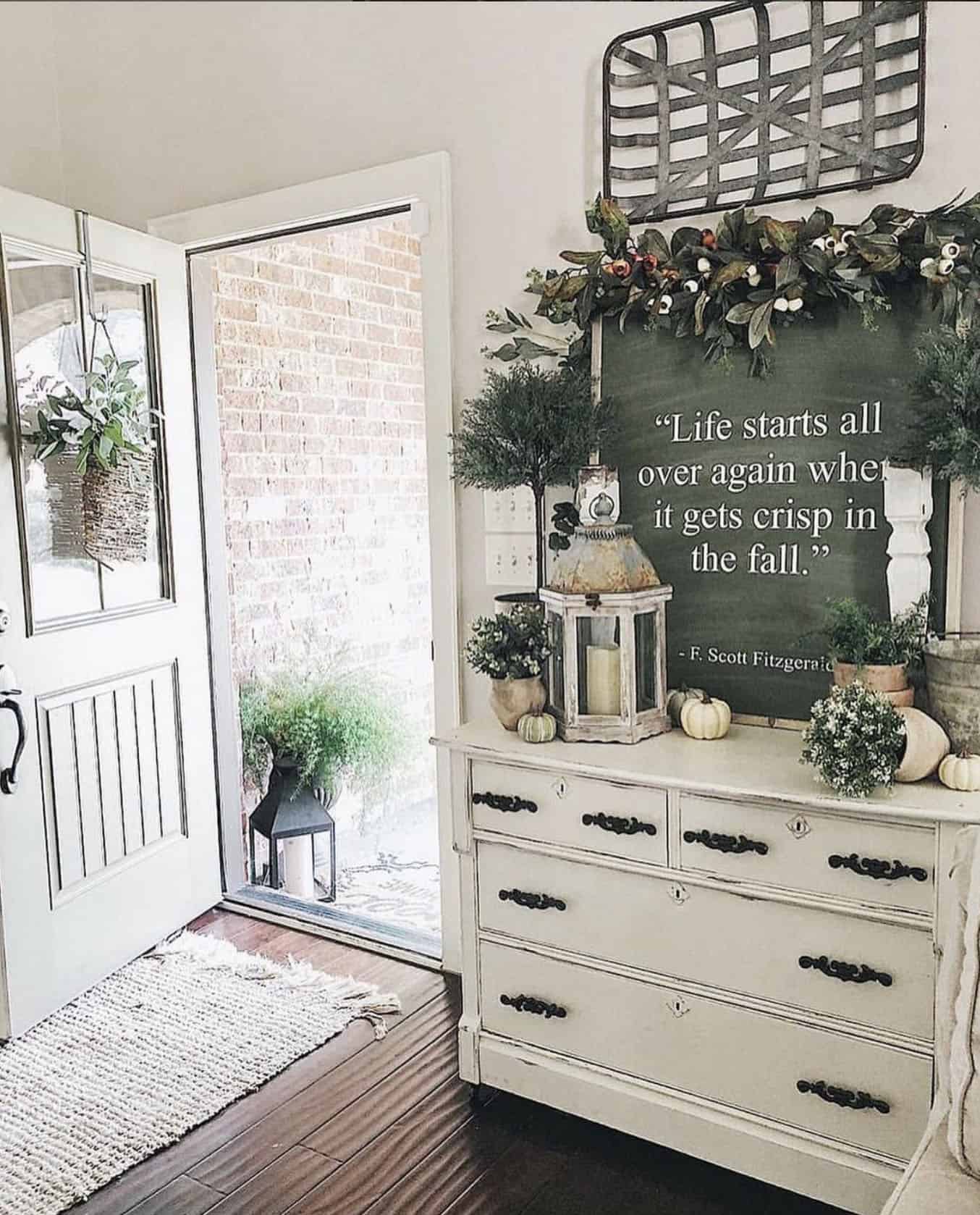 fall-decorated-entry-with-a-fall-sign-and-garland