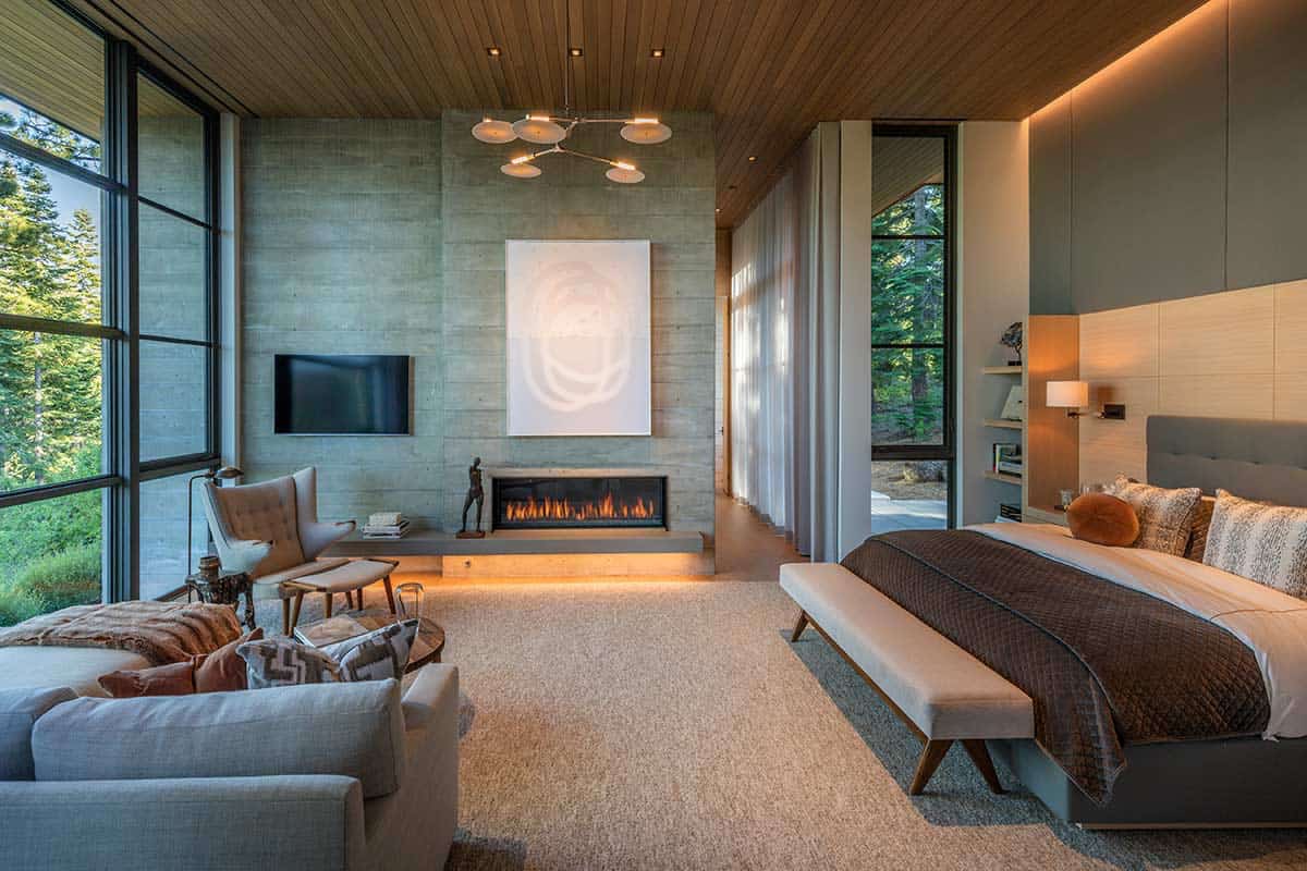modern-bedroom-with-a-fireplace