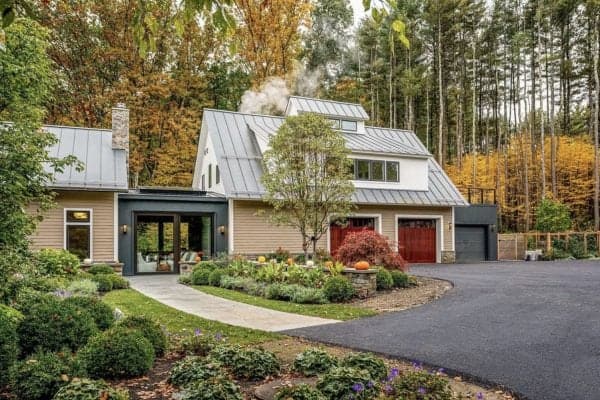 featured posts image for Tour this beautifully updated home in a woodland setting in Massachusetts