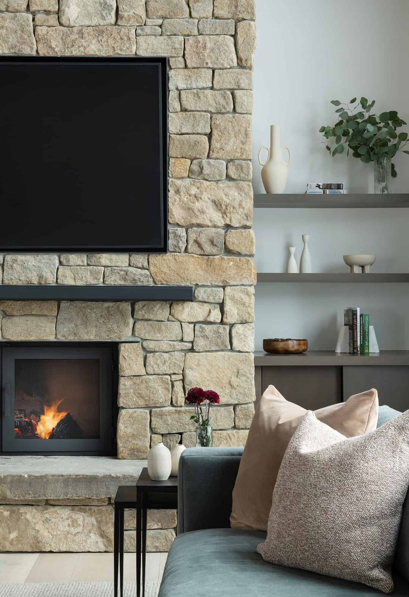modern-mountain-style-living-room-with-a-fireplace