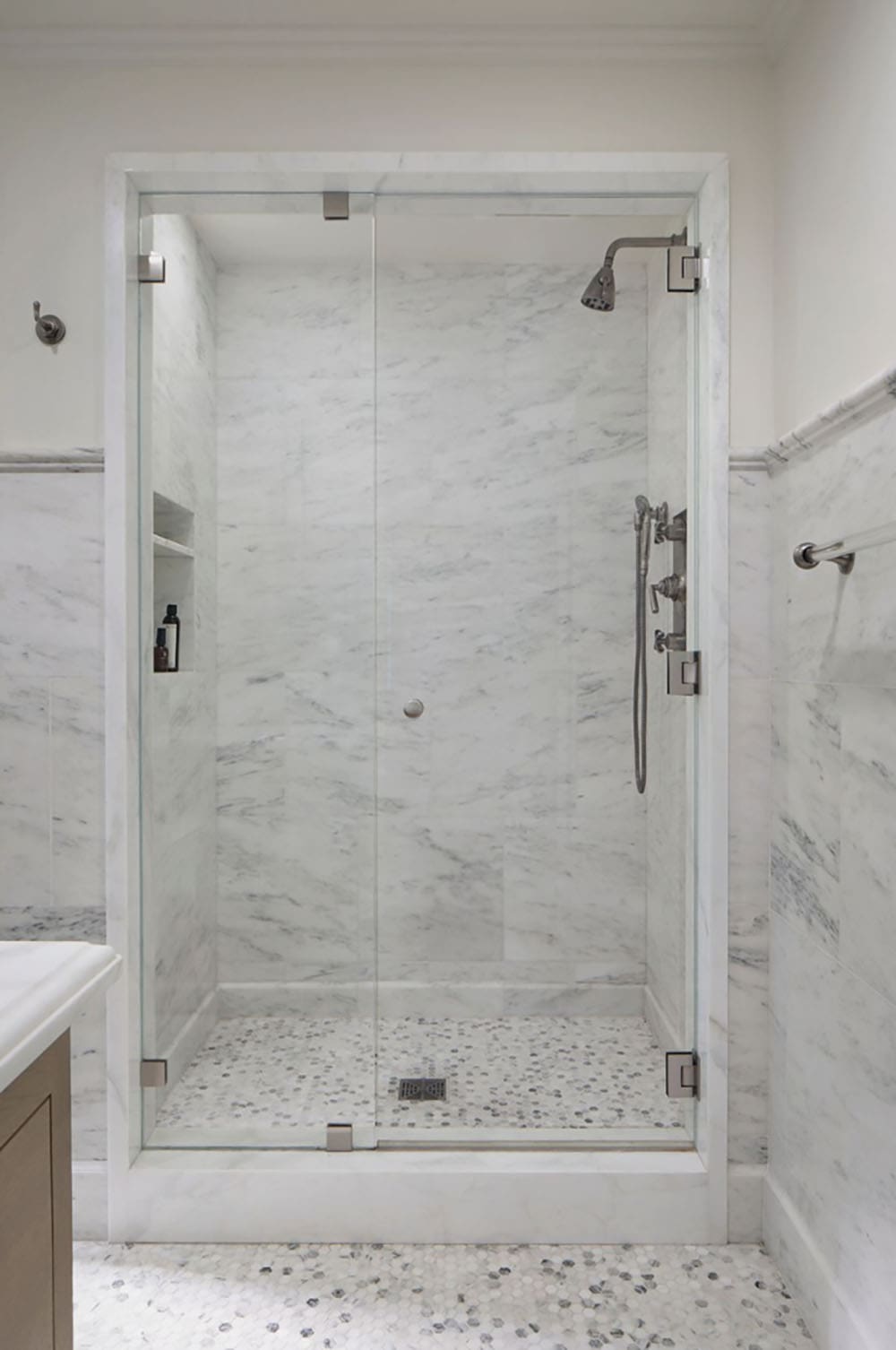 contemporary-bathroom-shower-with-white-tile