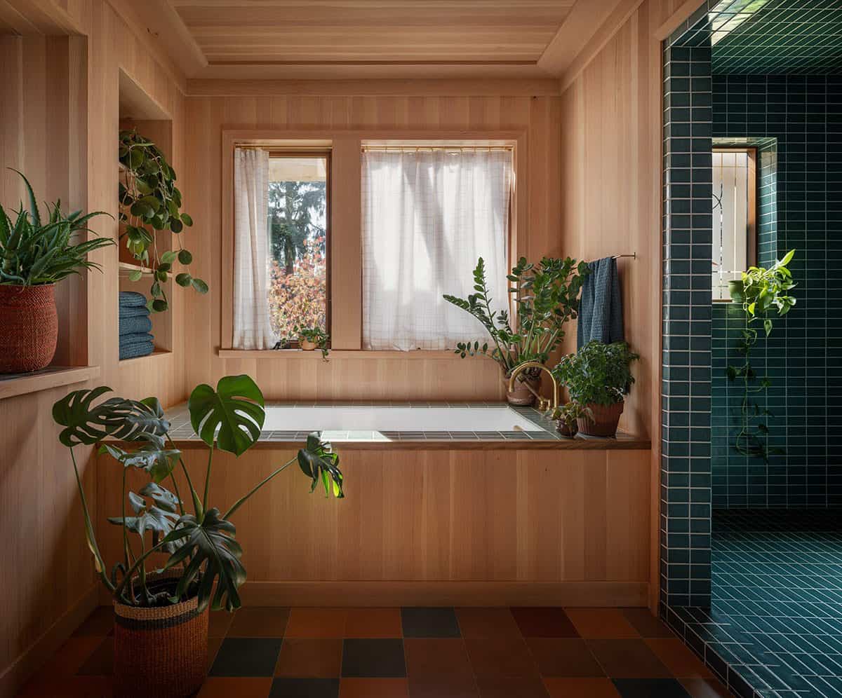 contemporary-bathroom-with-an-integrated-tub-and-shower