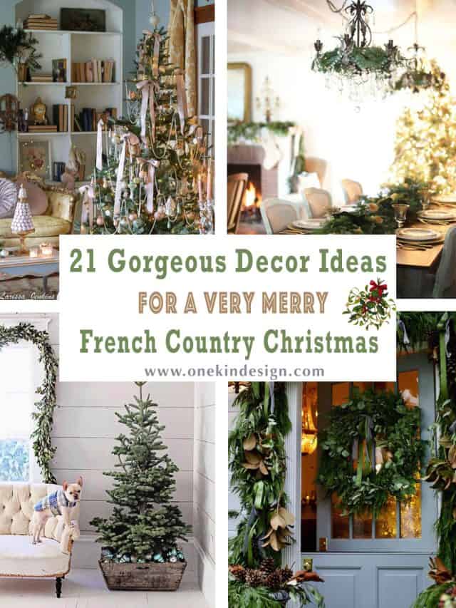 21 Gorgeous Decor Ideas For A Very Merry French Country Christmas
