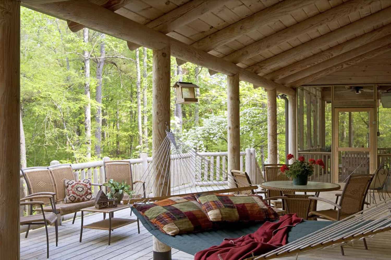 traditional-style-covered-porch-overlooking-the-woods