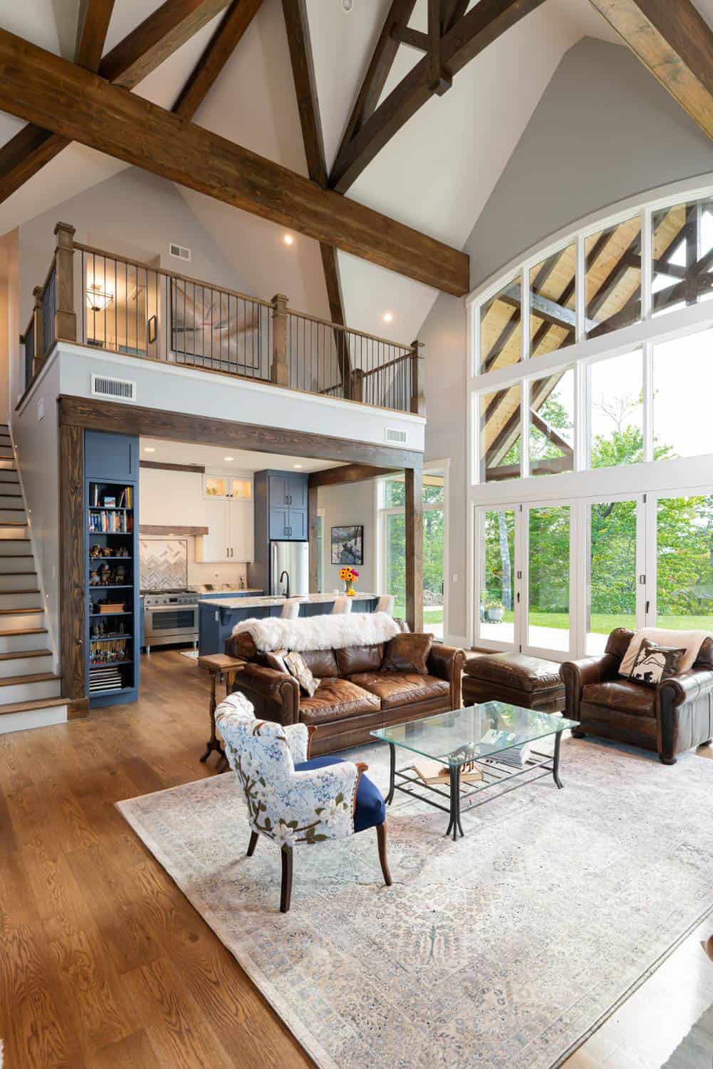 contemporary-craftsman-style-living-room