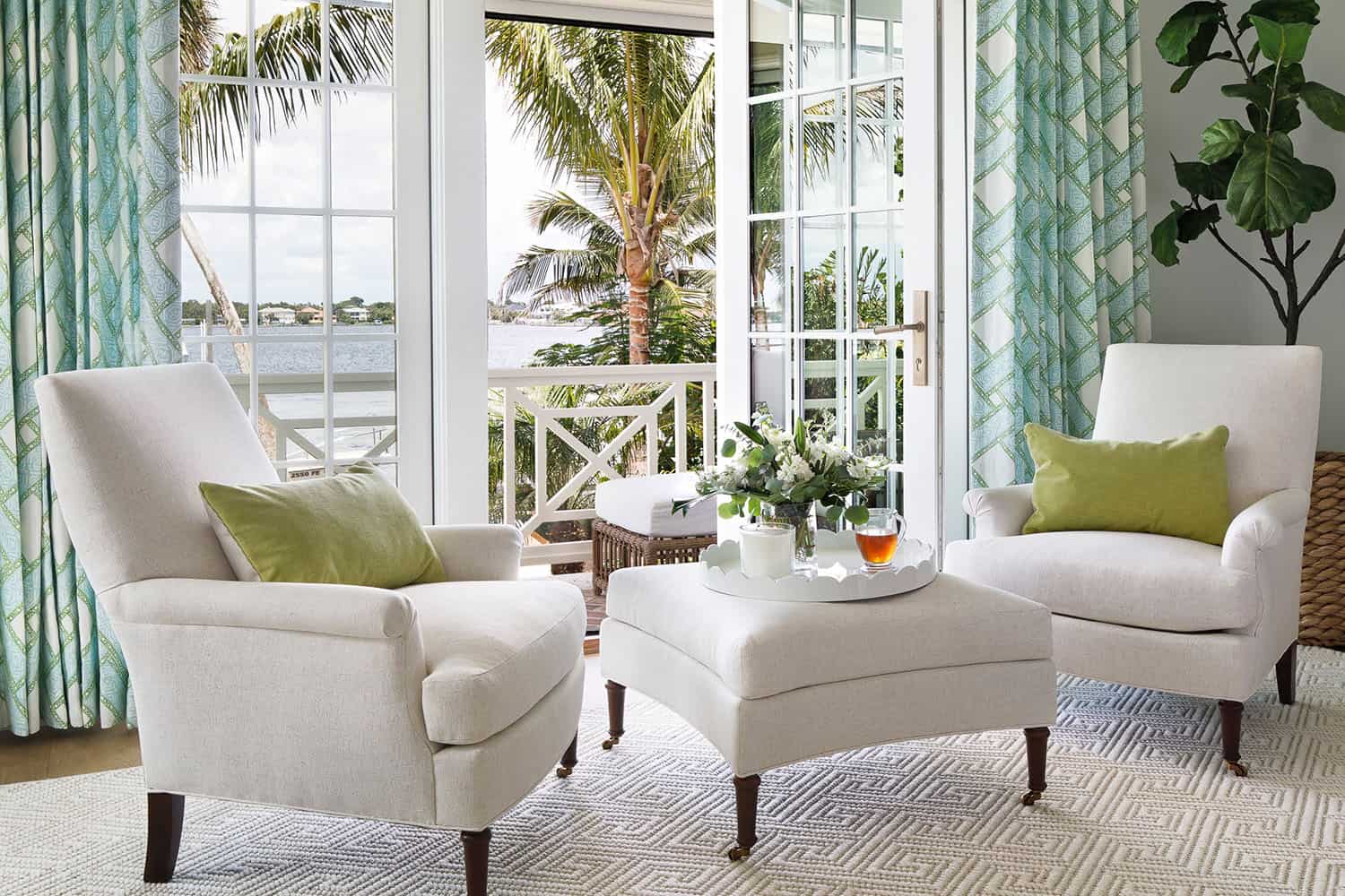 coastal-style-bedroom-with-french-doors