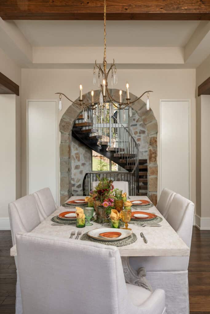 Image showcasing This stunning home elegantly redefines lakeside luxury on Lake Keowee