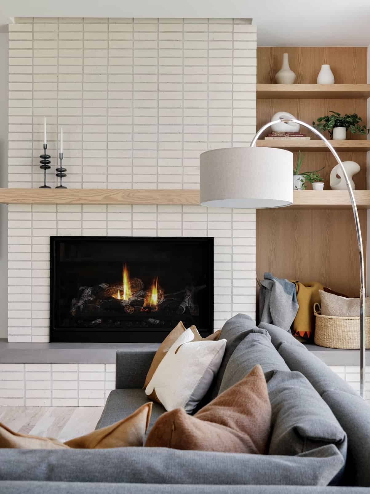 mid-century-modern-living-room-with-a-fireplace