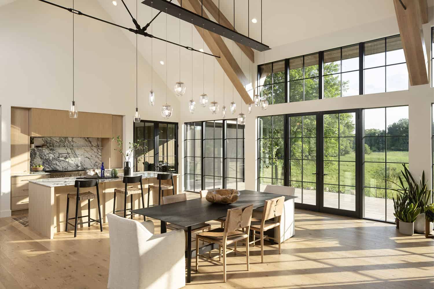 modern-rustic-dining-room-and-kitchen