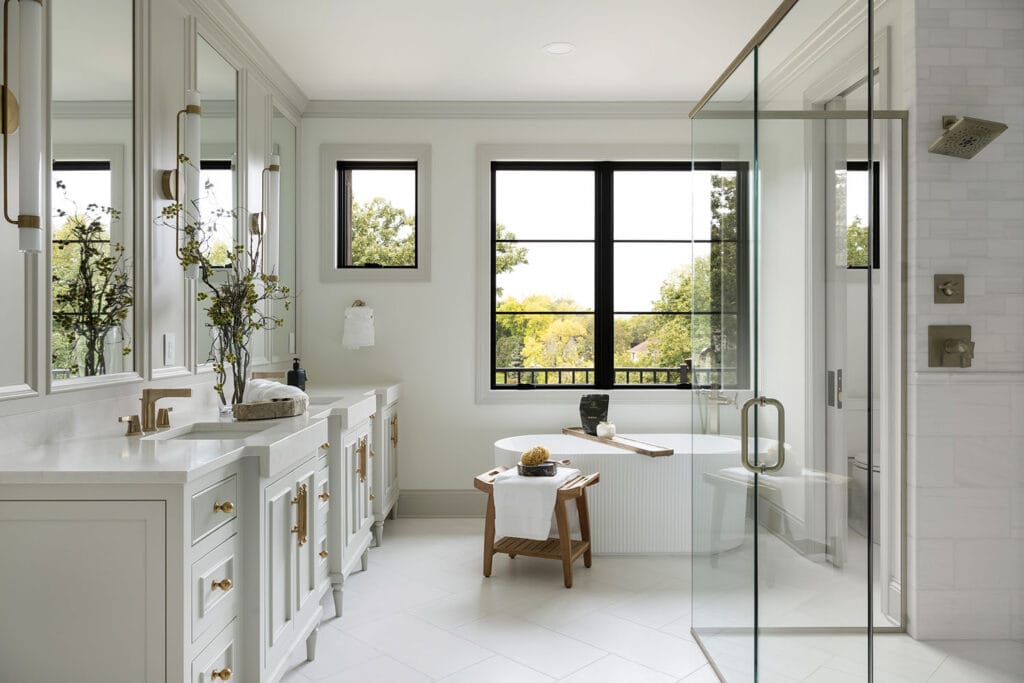 Inside this absolutely stunning modern European style home in Minnesota