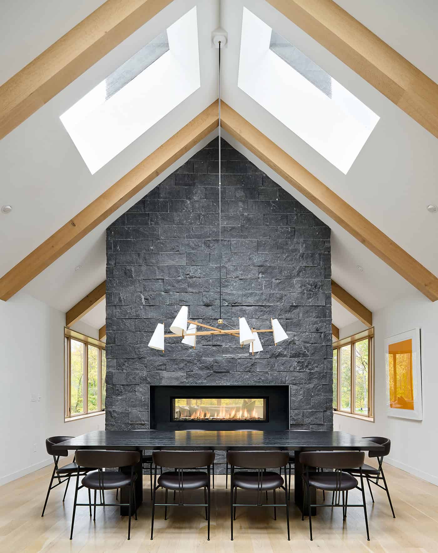 modern-dining-room-with-a-fireplace