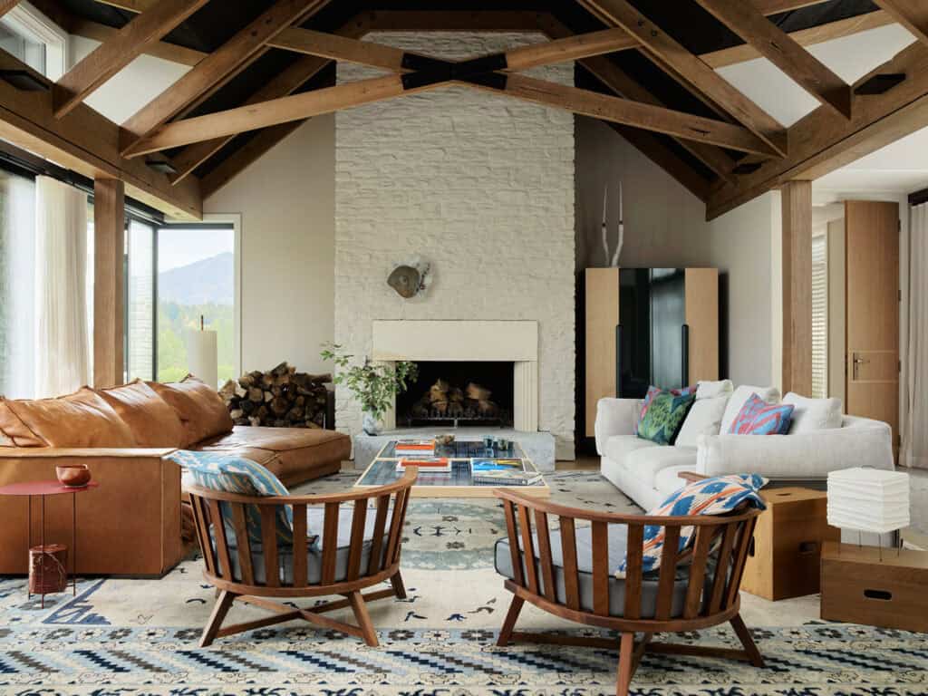 Modern country home with inspired views of New Zealand's Southern Alps — free download