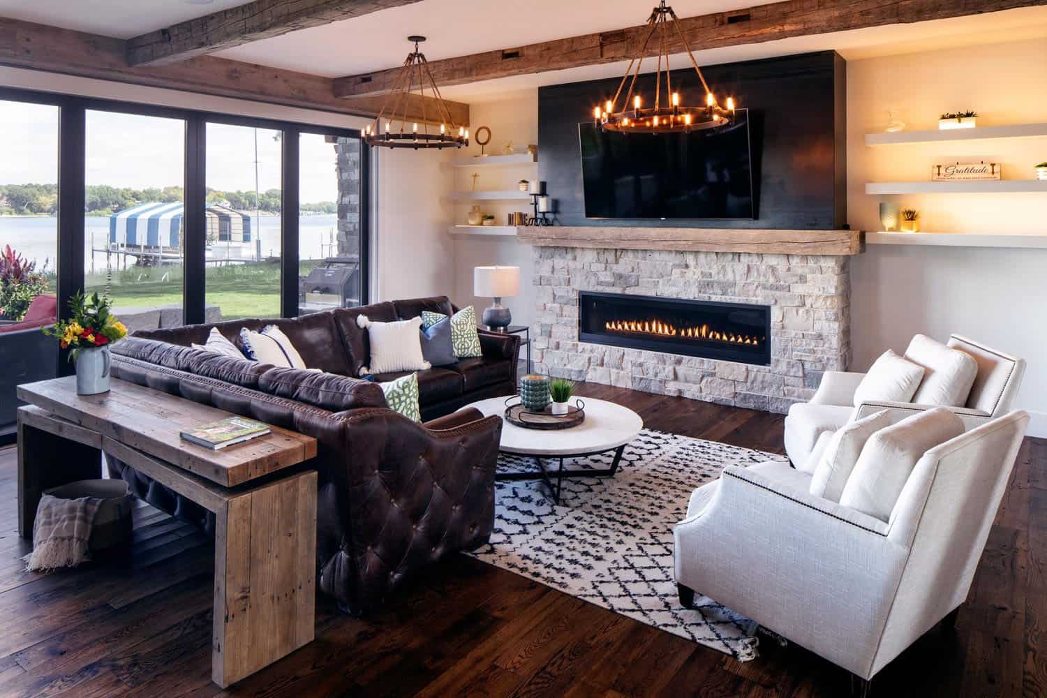 modern-rustic-family-room-with-a-fireplace