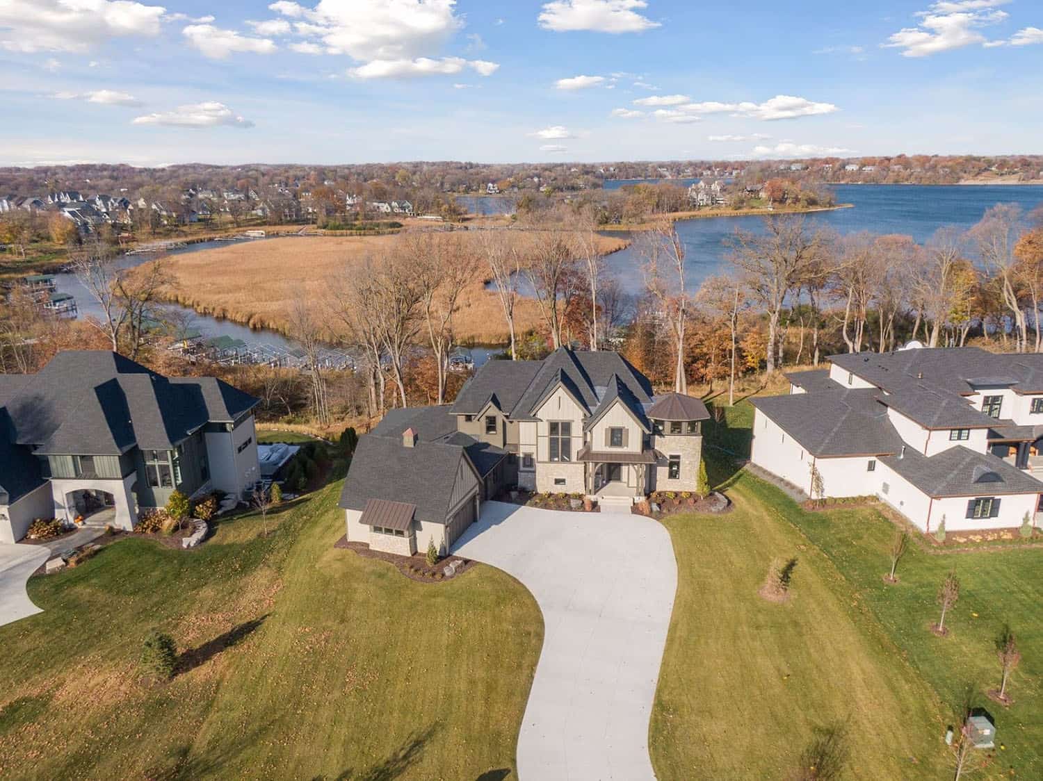 old-word-lake-house-exterior-aerial-view