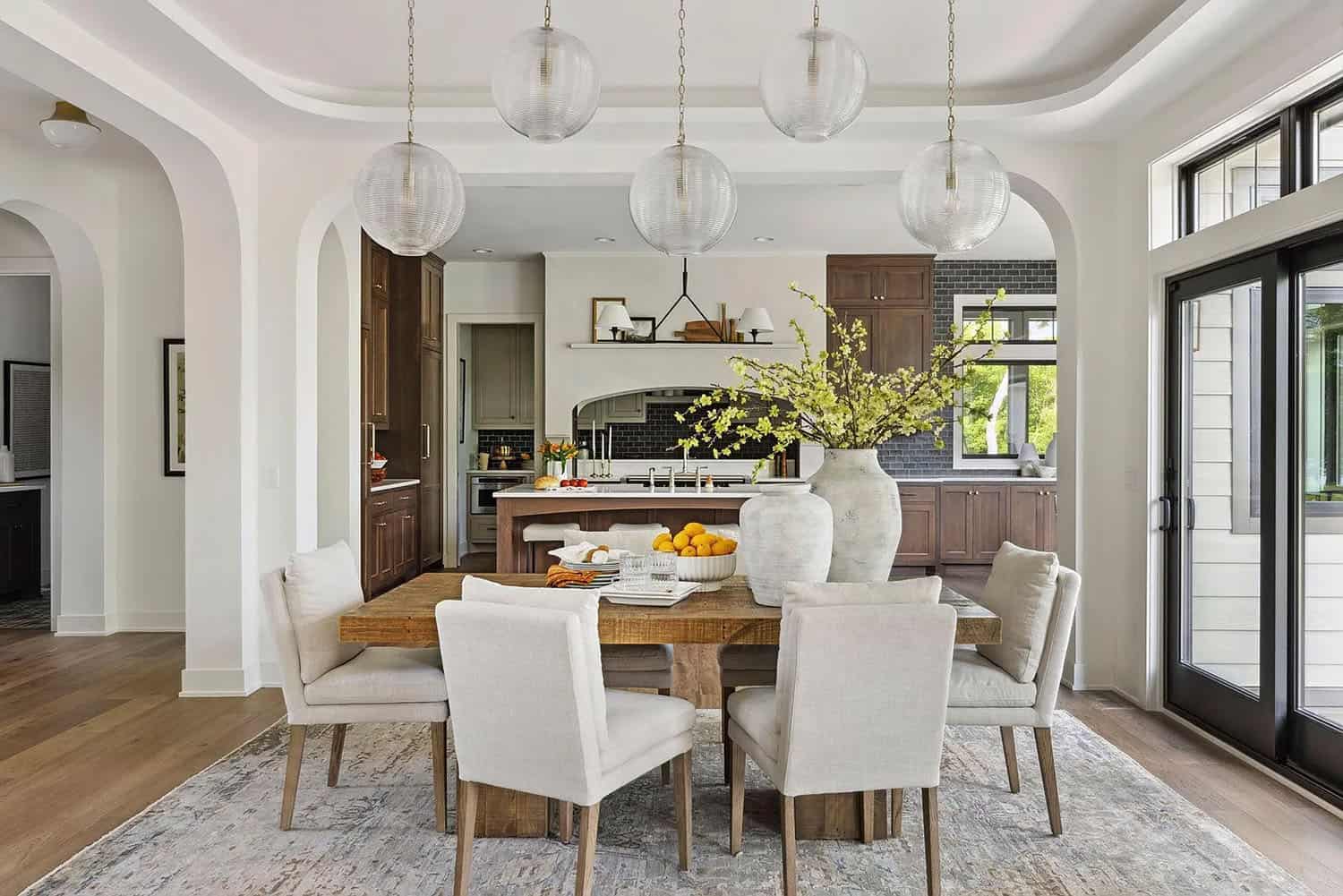 old-world-style-dining-room-looking-into-the-kitchen