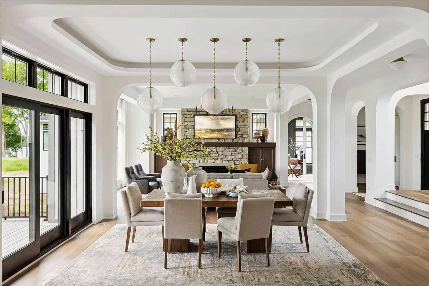 old-world-style-dining-room-looking-into-the-kitchen